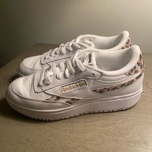 Reebok leopard print women’s sneaker